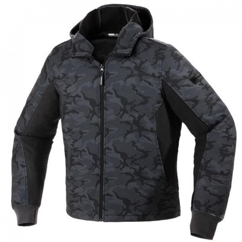 Мотокуртка Hoodie Armor EVO Black Camo